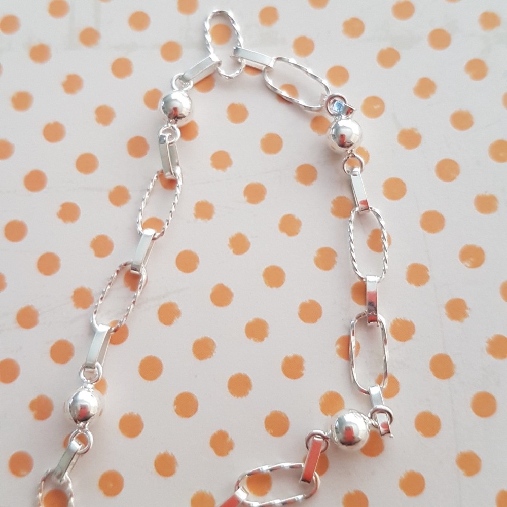 Victorian 950 Silver Bracelet Laila Moon Art #11